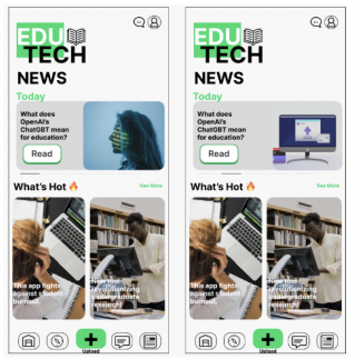 EduTech Hi-Fi Prototype