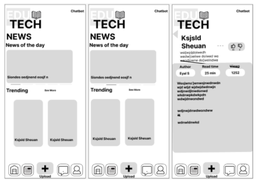 EduTech Lo-Fi Prototype