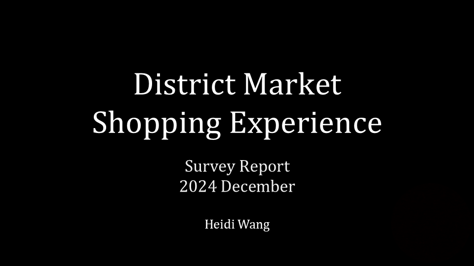 Survey Report